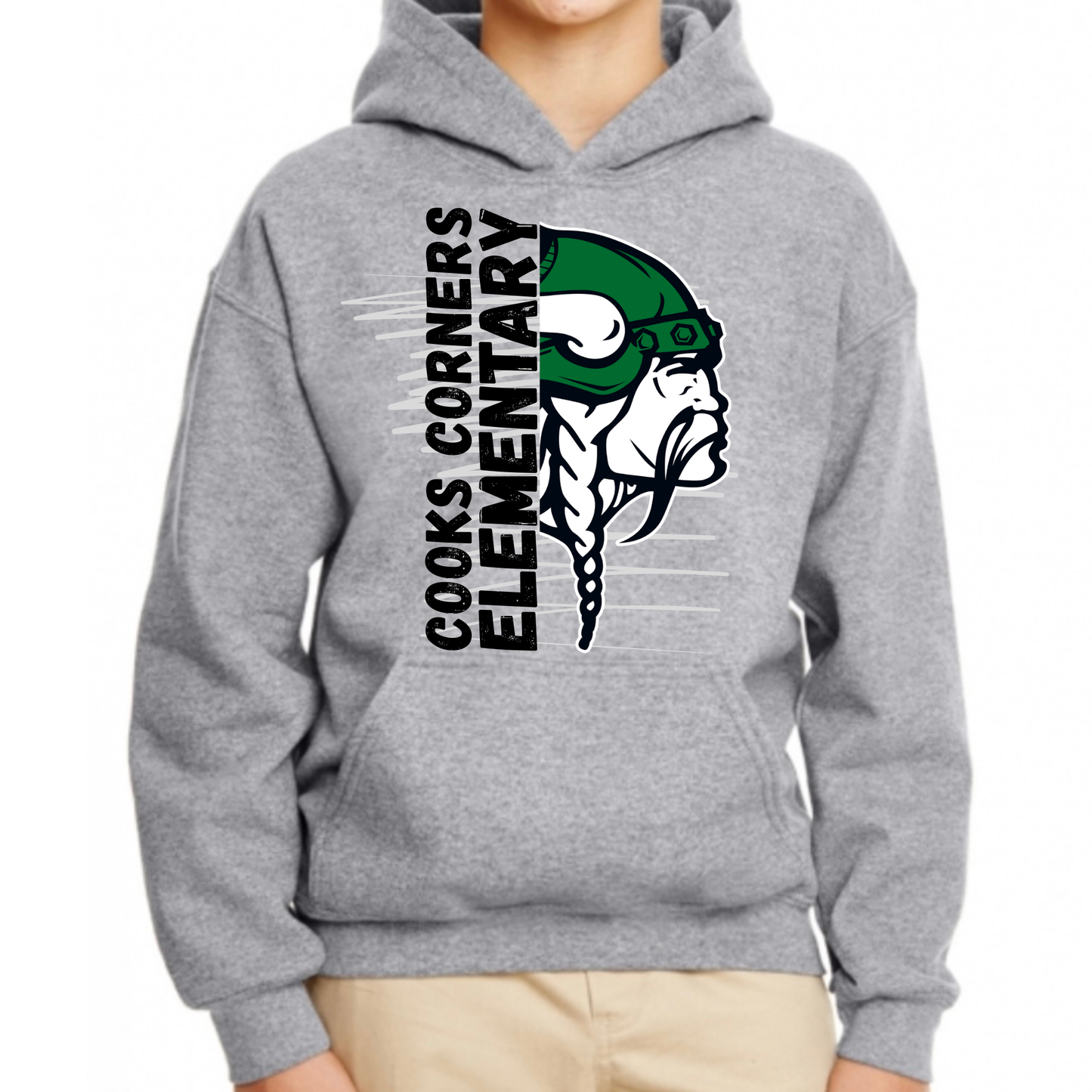 Gray Hooded Sweatshirt